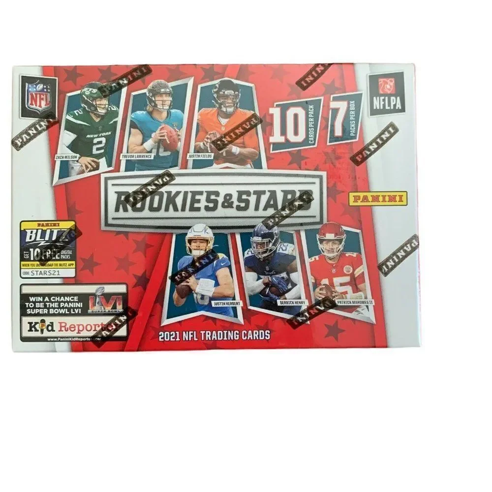 2021 Panini NFL Rookies and Stars Football Trading Card Blaster Box